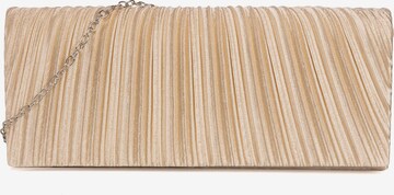 Cassandra Accessoires Clutch 'Pleated' in Gold: predná strana