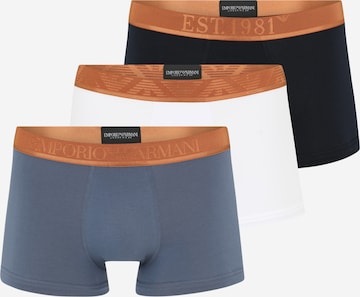 Boxers Emporio Armani en bleu : devant