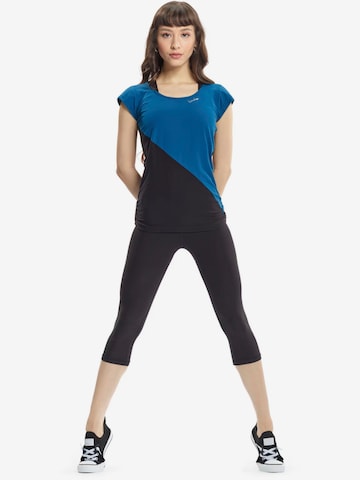 Skinny Pantalon de sport 'HWL217C' Winshape en noir