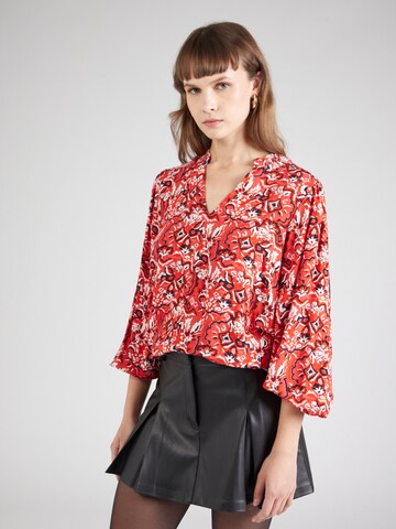 ICHI Bluse 'IH VERA' in Rot: Vorderseite
