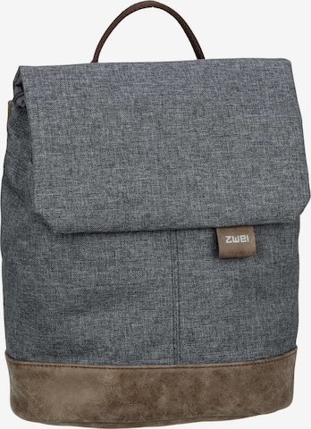 ZWEI Backpack in Grey: front