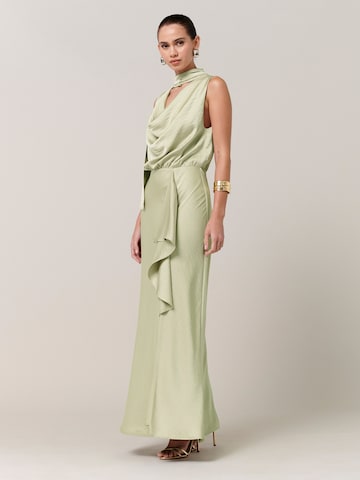 SávelVečernja haljina 'Kendall' - zelena boja