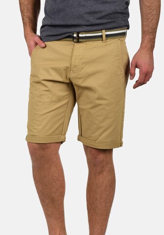 BLEND Regular Trousers 'Bruno' in Beige: front