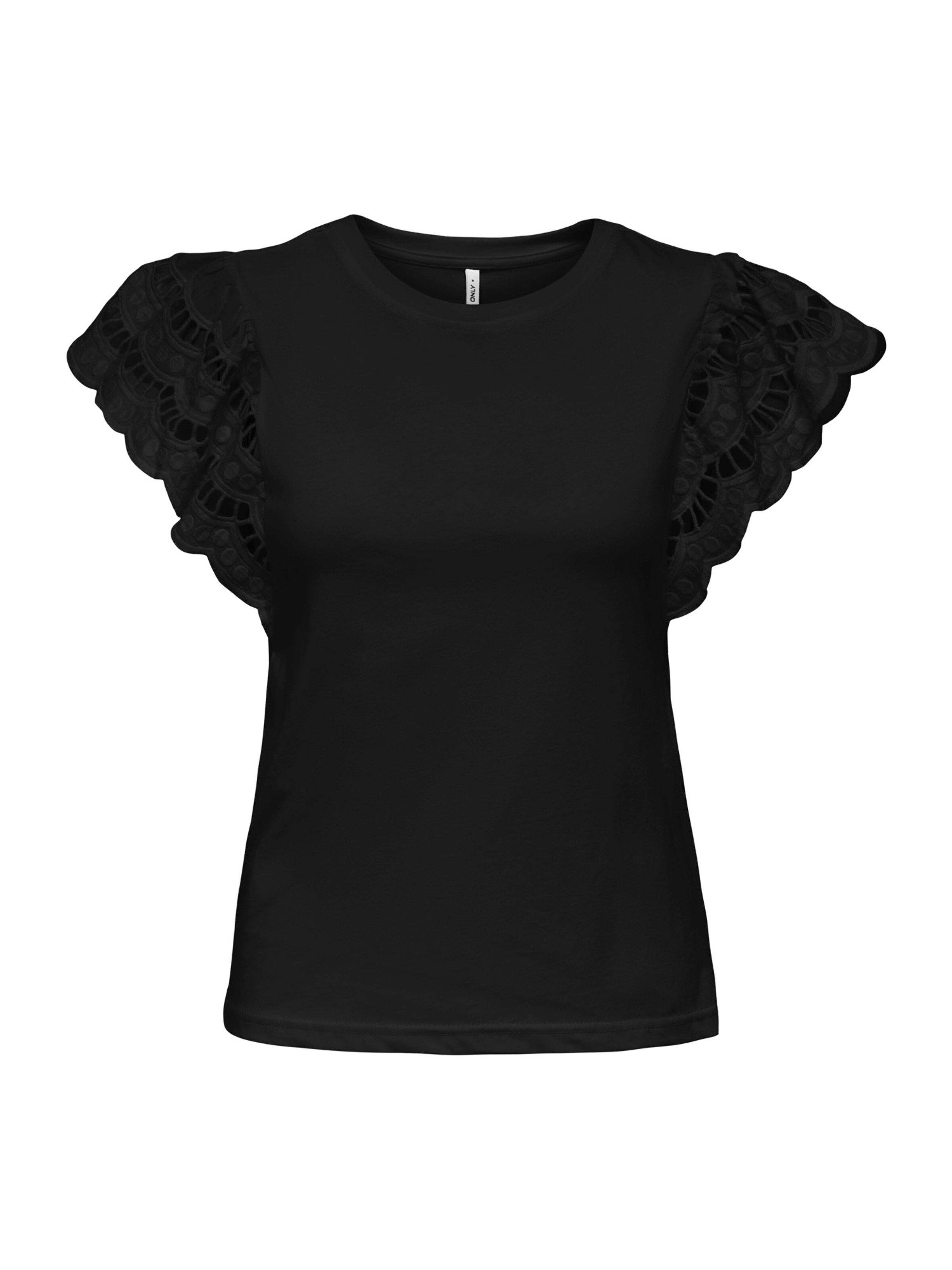 ONLY Shirt 'ONLMACY' in Zwart: voorkant