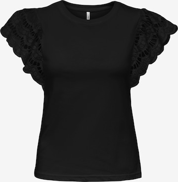 ONLY Shirt 'ONLMACY' in Zwart: voorkant