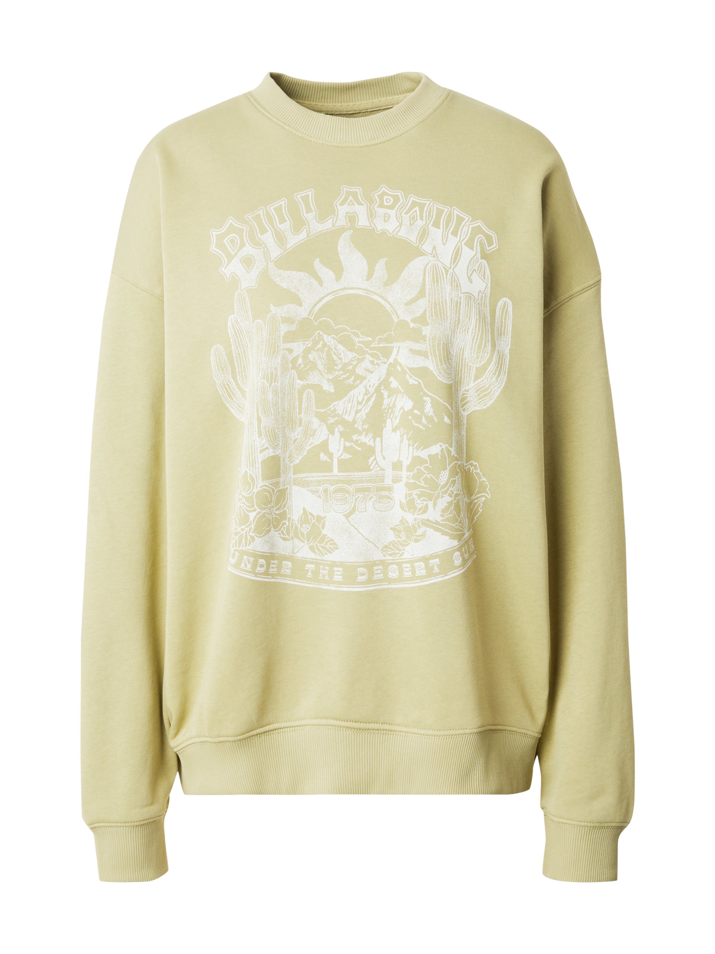 BILLABONG Tréning póló 'Ride In' - zöld: elől