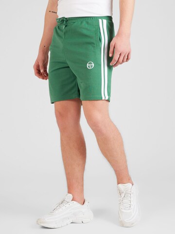 Sergio Tacchini - Regular Calças 'PIETRAPERTOSA' em verde: frente