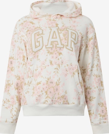 Felpa 'V-NEW HERITAGE' di Gap Petite in bianco: frontale