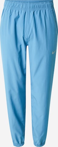 NIKE Спортивные штаны 'FORM' в Синий: спереди