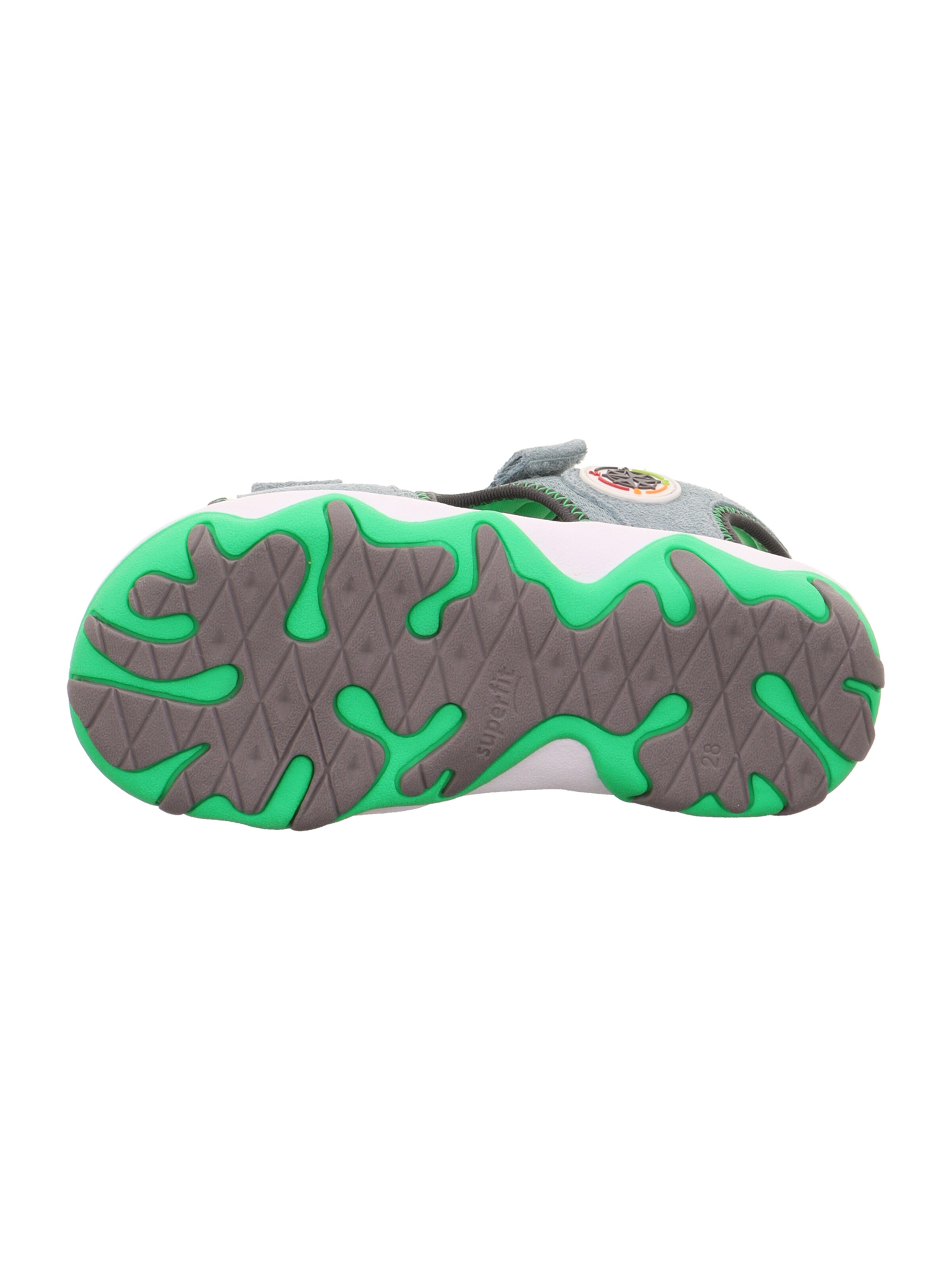 SUPERFIT Sandals & Slippers 'MIKE 3.0' in Green
