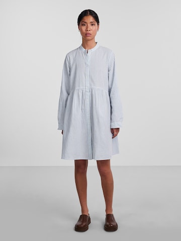 PIECES Shirt Dress 'Lorna' in Blue