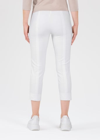 STEHMANN Slim fit Pants 'Loli' in White