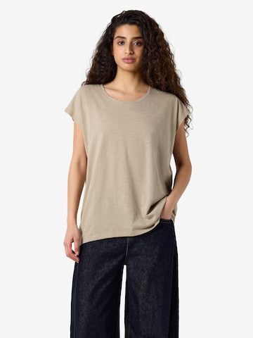 T-shirt 'NMMathilde' Noisy may en beige : devant