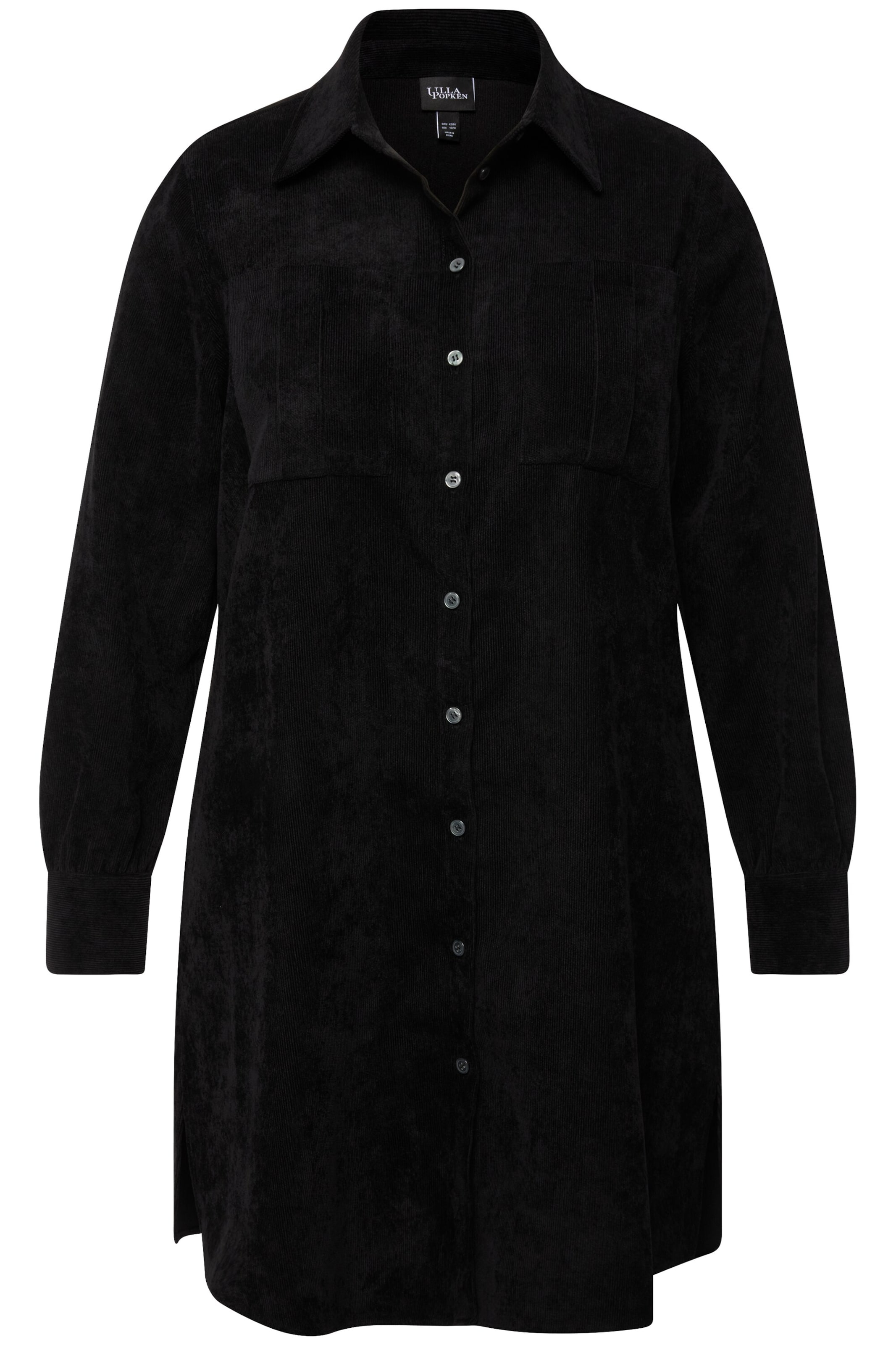 Ulla Popken Blouse in Black: front