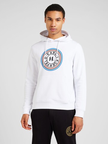 Karl Lagerfeld Sweatshirt in Weiß: Vorderseite