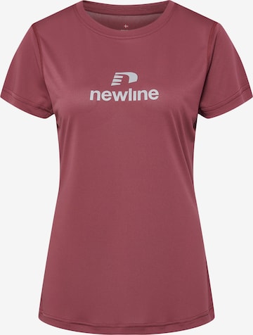Newline Performance Shirt 'BEAT' in Red: front