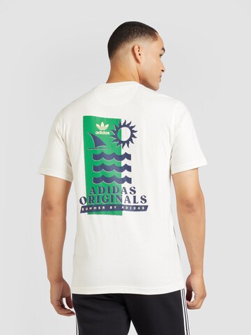 ADIDAS ORIGINALS Shirt 'Trefoil' in White: front