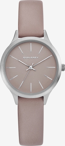 Suri Frey Analoog horloge ' SFY Nicky ' in Beige: voorkant