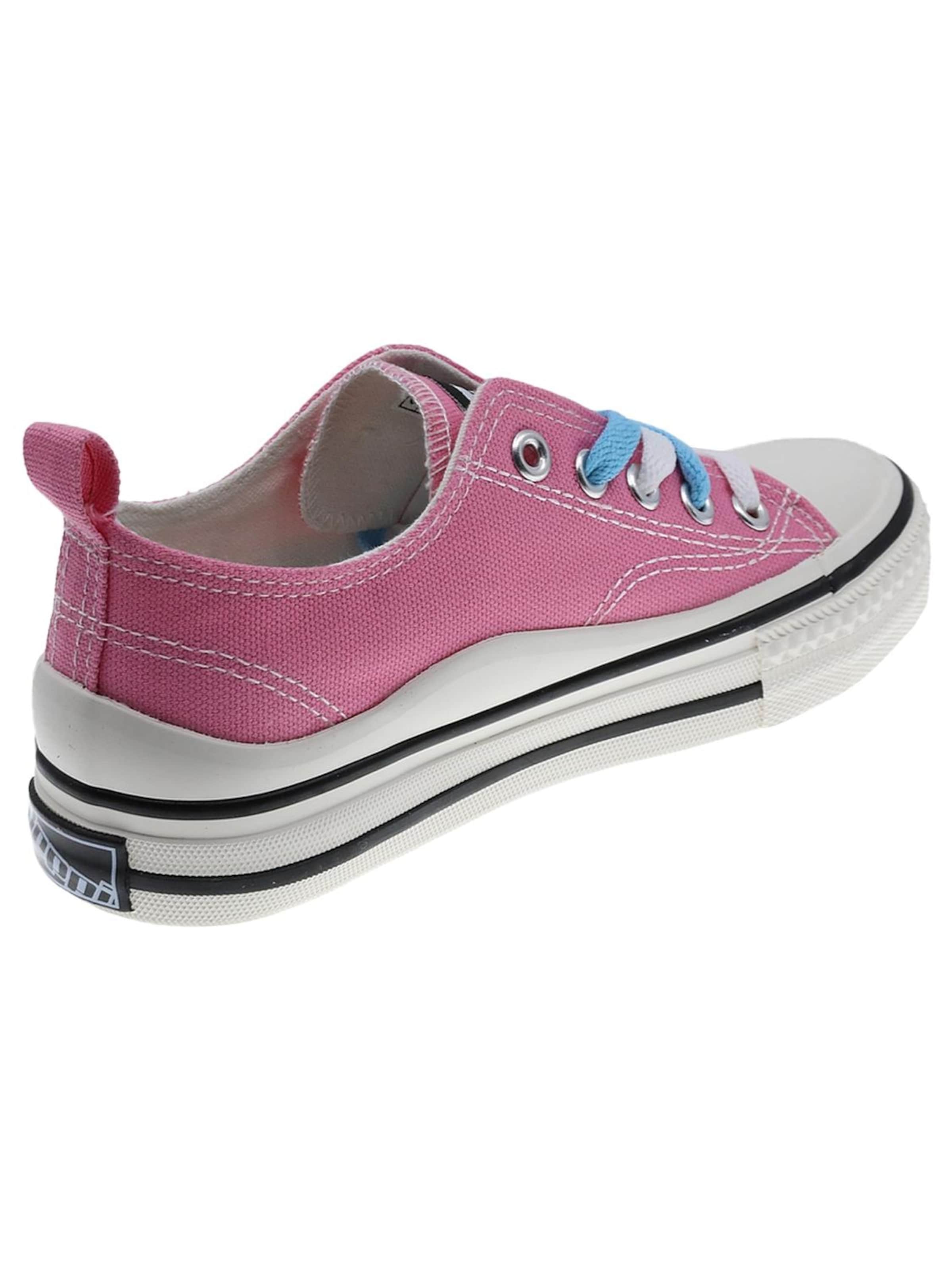 Beppi Sneakers 'Canvas Shoe' in Roze