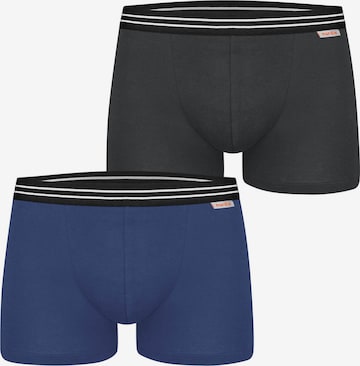 Nur Die Boxershorts ' Cotton Stretch ' in Blauw: voorkant