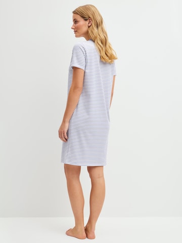 CALIDA Nachthemd 'Cotton Special' in Blauw