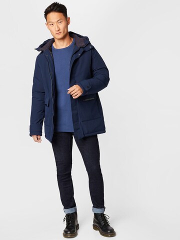 TOM TAILOR DENIM Pullover i blå