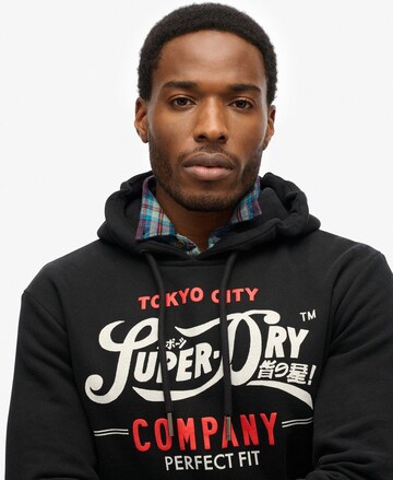 Superdry Sweatshirt in Zwart