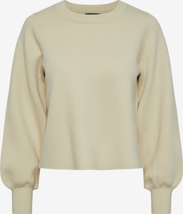 PIECES Sweater 'Jenna' in Beige: front