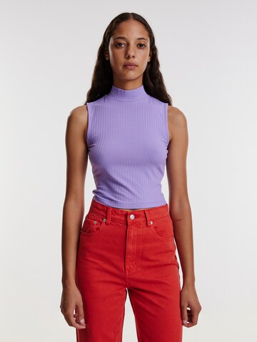 EDITED Top 'Kaori' in Lila: Vorderseite