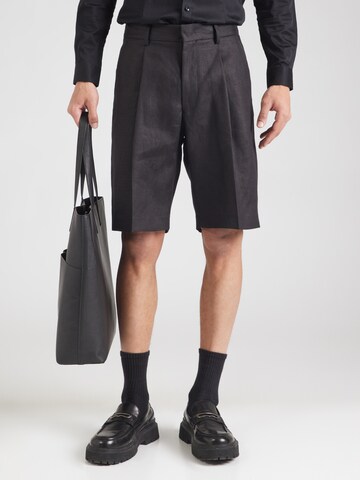 regular Pantaloni con pieghe 'Kay' di NN07 in nero: frontale
