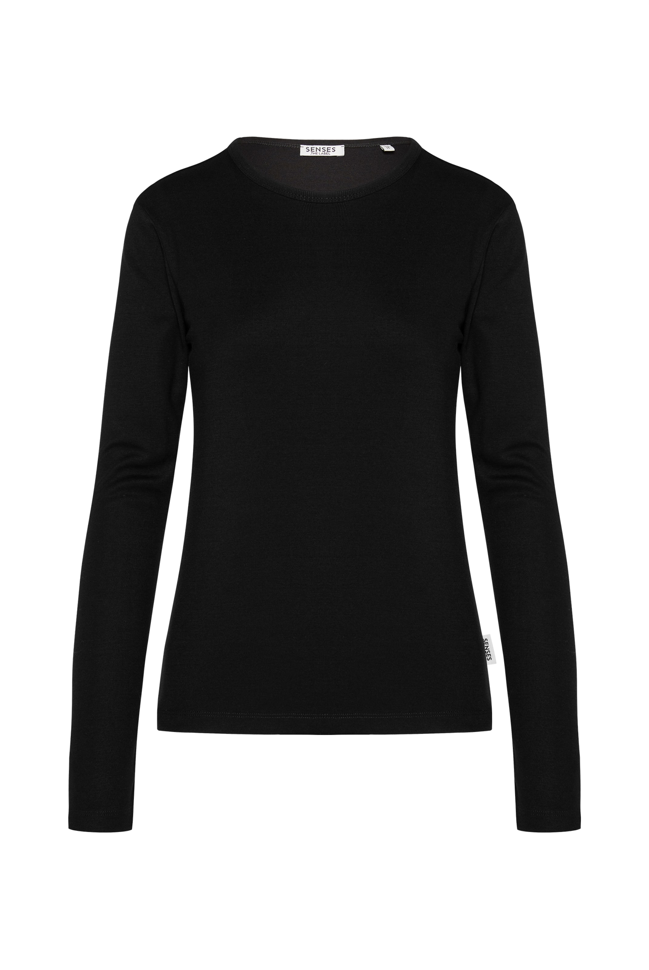SENSES.THE LABEL Shirt in Black: front