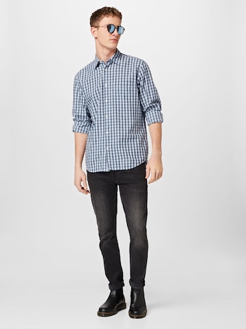 Marc O'Polo Regular fit Button Up Shirt in Blue