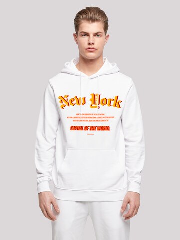 F4NT4STIC Sweatshirt in Weiß: Vorderseite