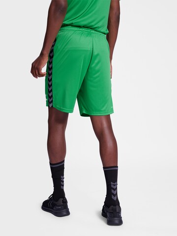 Regular Pantalon de sport 'AUTHENTIC' Hummel en vert