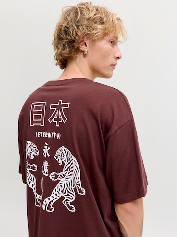 Tricou 'JJBOYE' de la JACK & JONES pe maro