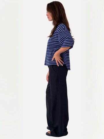 TEESHOPPEN Top ' Zoe ' - kék: oldalt
