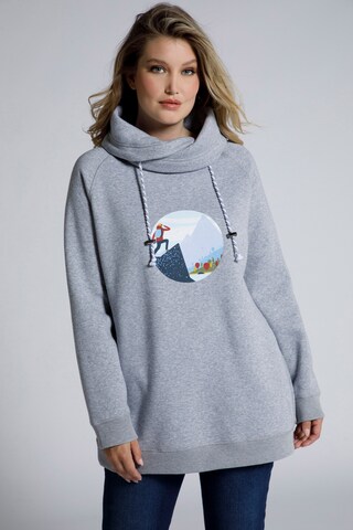 Ulla Popken Sweatshirt in Grau