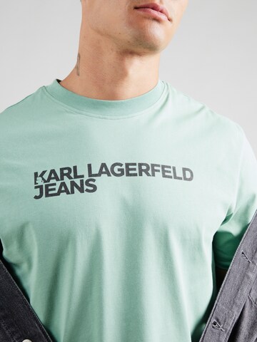 KARL LAGERFELD JEANS T-Shirt 'ESSENTIAL' in Grün