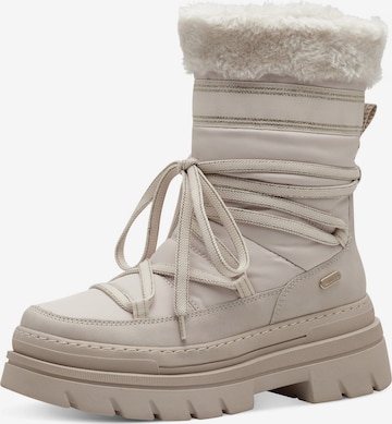 MARCO TOZZI - Botas de nieve en beige: frente