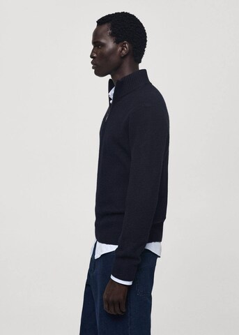 MANGO MAN Pullover 'Parkd' in Blau
