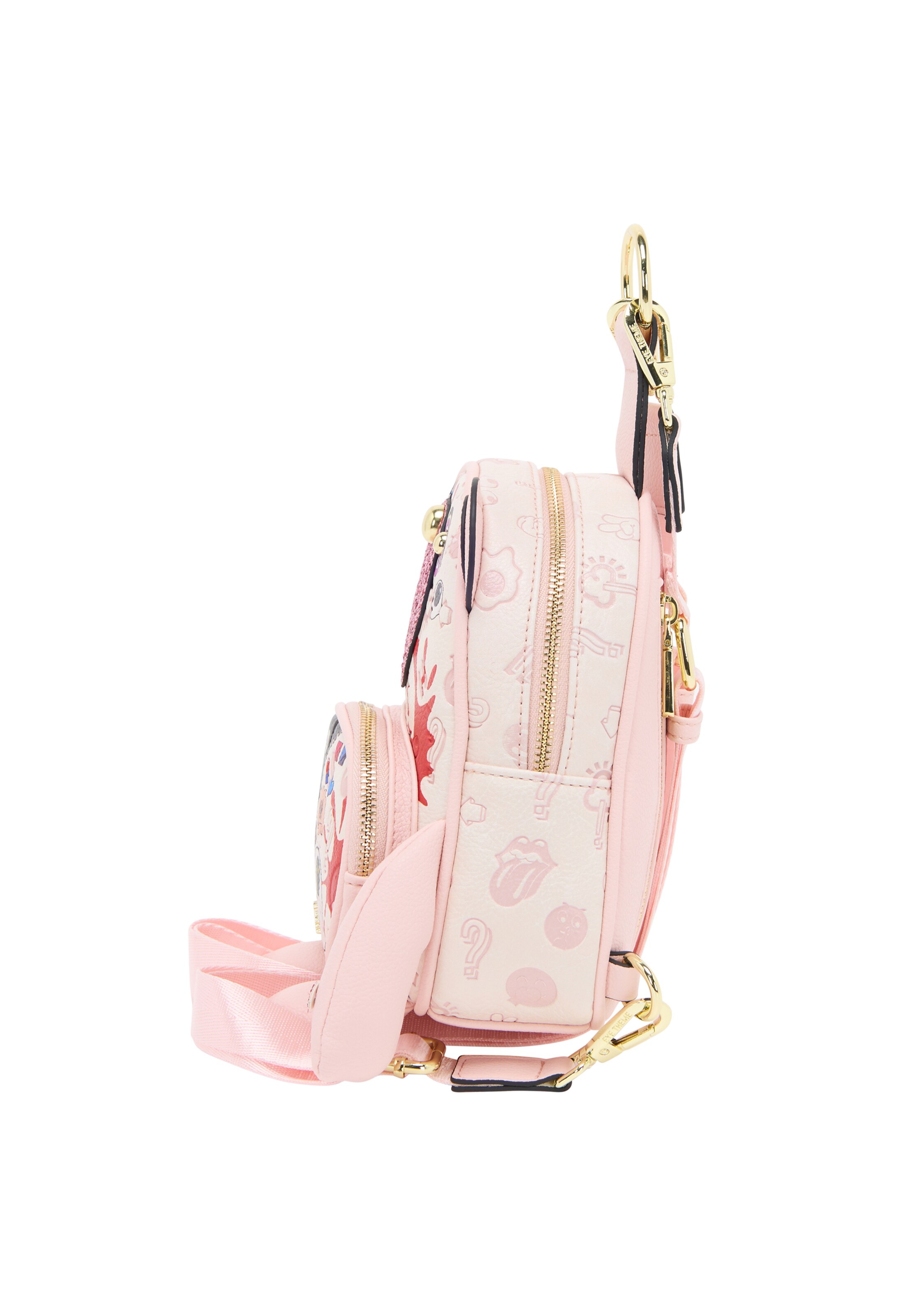 MYMO Seljakott 'Pop Eyetheme', värv roosa