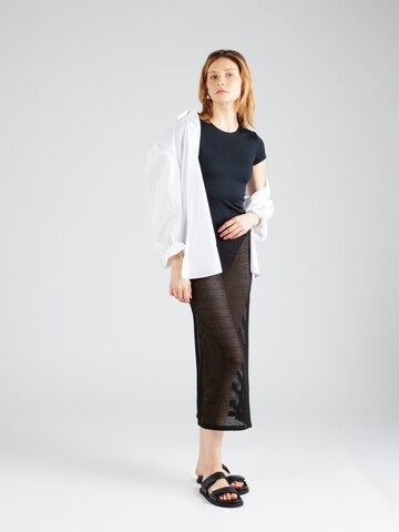 HOLLISTER Shirt Bodysuit in Black