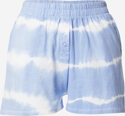 Pantaloni de pijama Cotton On Body pe albastru deschis / alb, Vizualizare produs