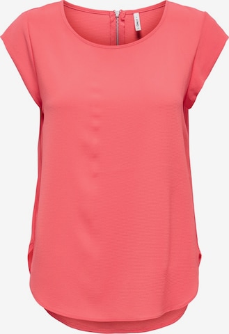 ONLY Blouse 'VIC' in Rood: voorkant