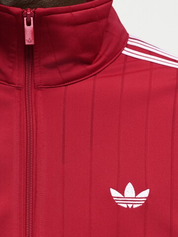 ADIDAS ORIGINALS Between-season jacket 'Firebird Drop Needle' in Red