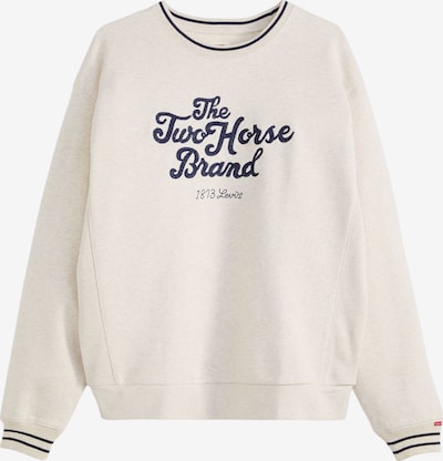 LEVI'S ® Μπλούζα φούτερ 'Heritage Sport' σε M σε μπεζ / ναυτικό μπλε, Άποψη προϊόντος