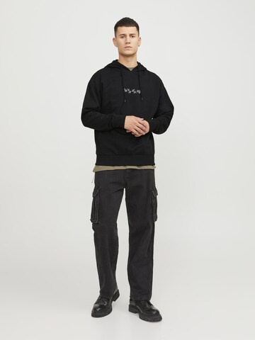 JACK & JONES Sweatshirt in Zwart