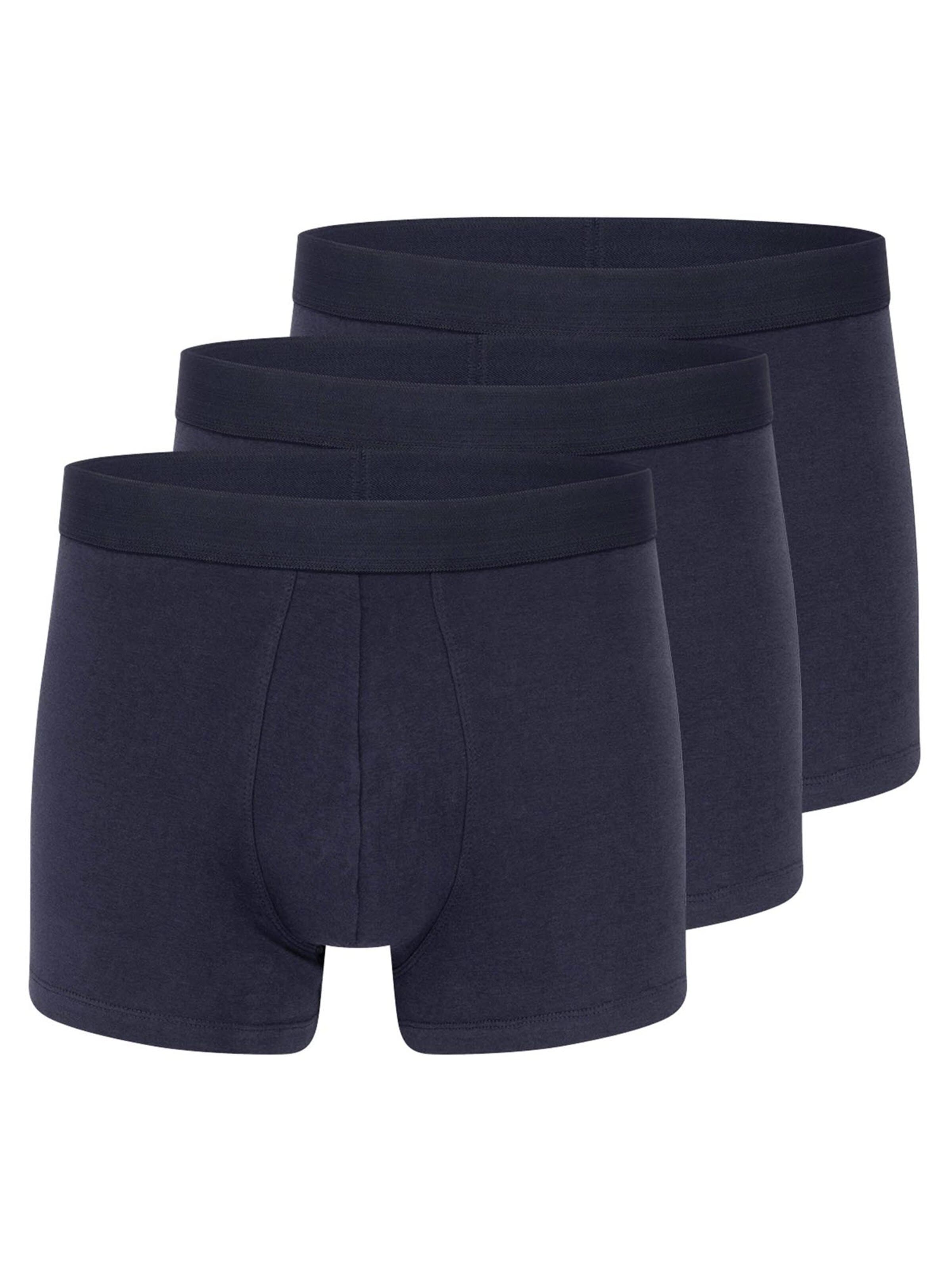 Almonu Boxer shorts 'Cotton' in Blue: front