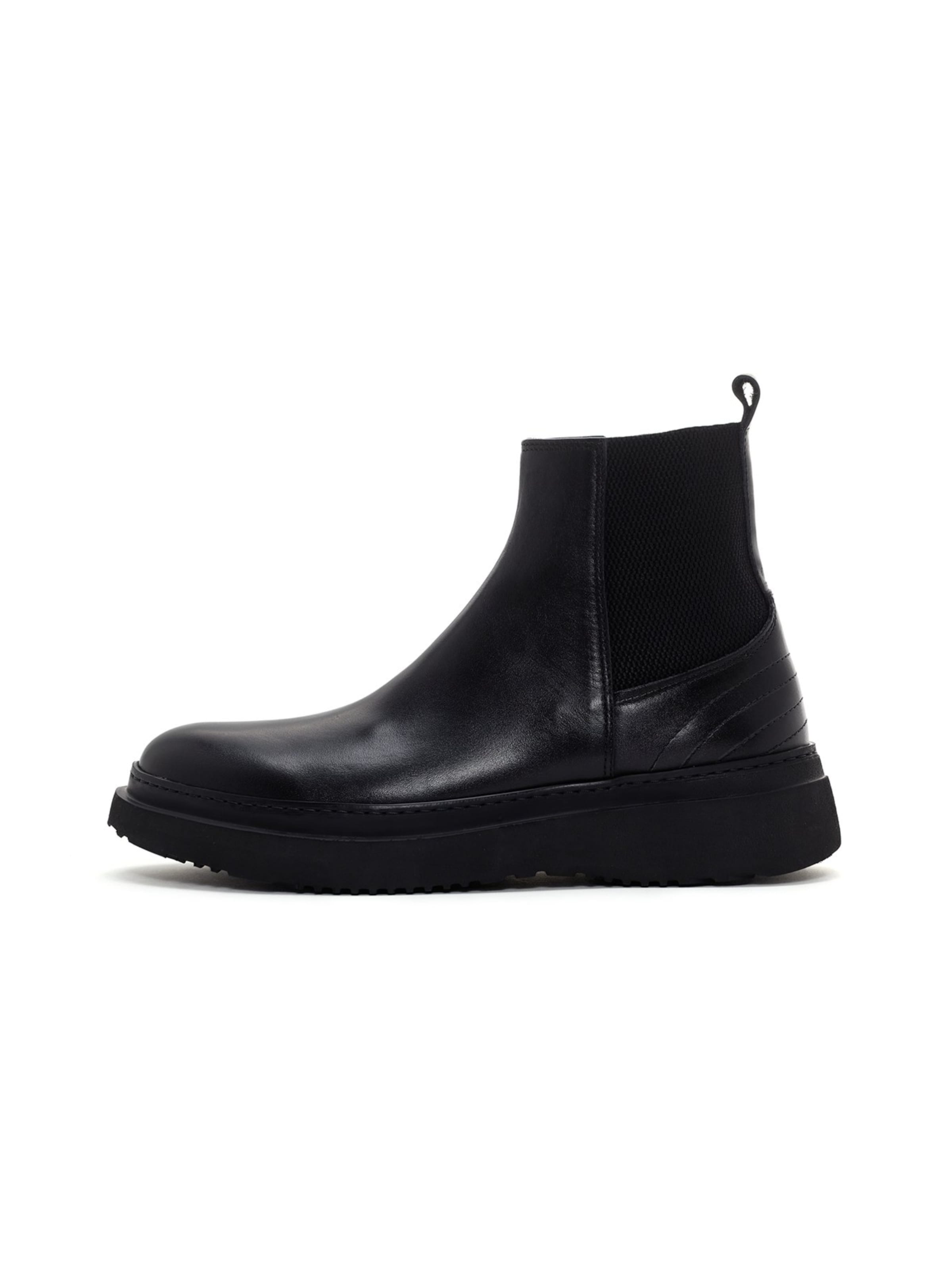 Derimod Men's Chelsea Boots ' Men's Chelsea Boots ' in Schwarz: Vorderseite