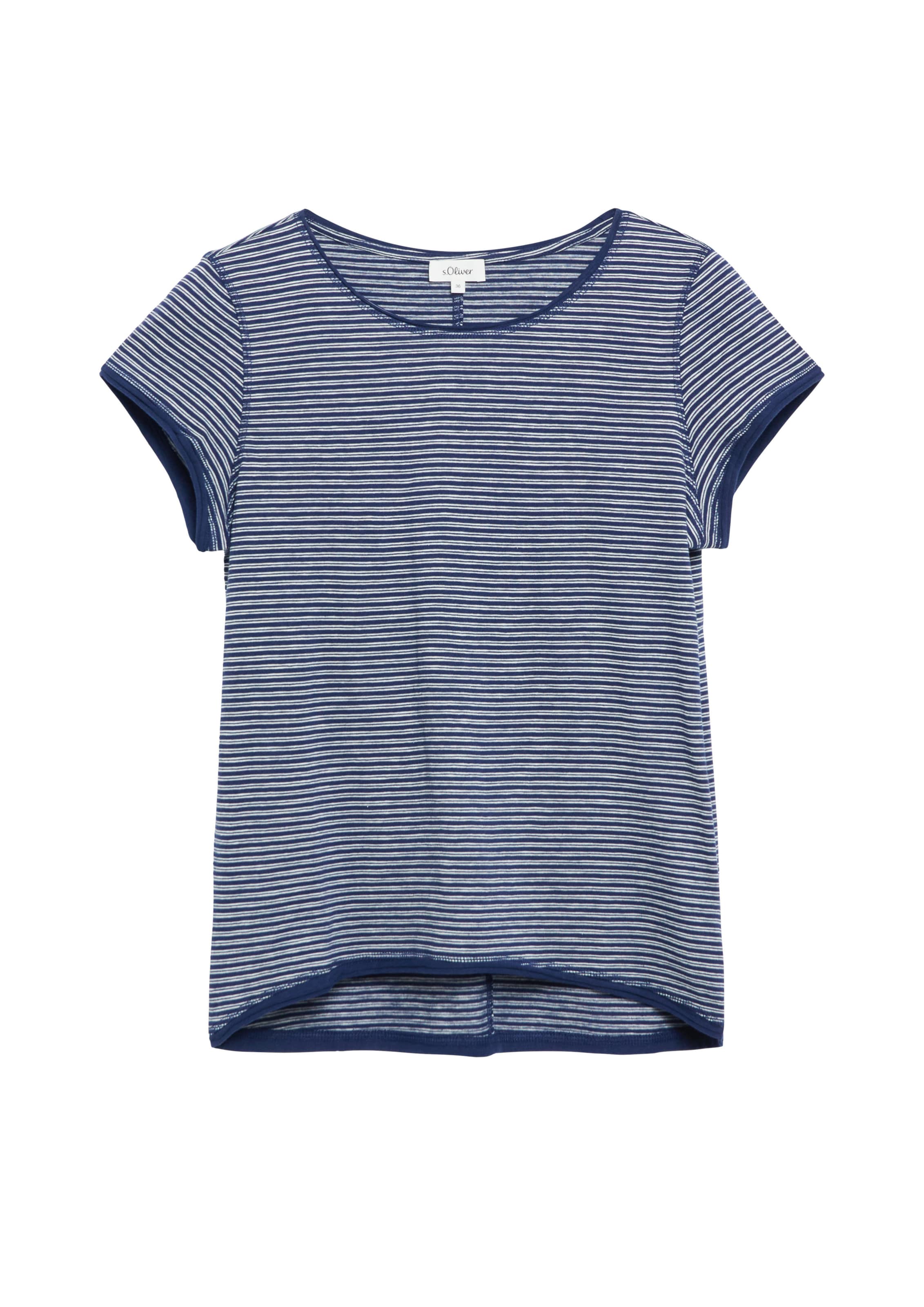 T-shirt s.Oliver en bleu : devant